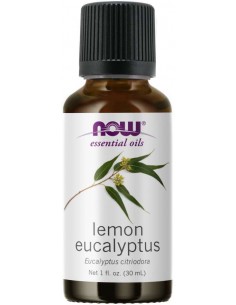 EUKALIPTUS CYTRYNOWY ( LEMON EUCALYPTUS OIL 100 PURE ) OLEJEK ETERYCZNY 30ml ESSENTIAL OIL NOW FOODS