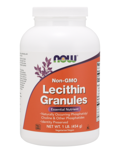 LECYTYNA BEZ GMO GRANULKI 454 GRAM- NOW FOODS