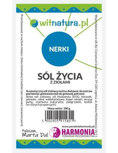 SÓL ŻYCIA "NERKI" - WITNATURA, MARTA DUL