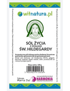 SÓL ŻYCIA "ŚW. HILDEGARDY" 100G - WITNATURA, MARTA DUL