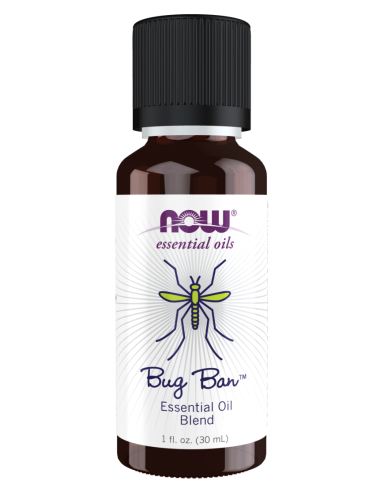 MIX OE - NA KOMARY I MUCHY ( BUG BAN ) OLEJEK ETERYCZNY  30ml ESSENTIAL OIL NOW FOODS