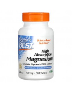 MAGNEZ - HIGH ABSORPTION MAGNESIUM 120 tabl. - DOCTOR'S BEST