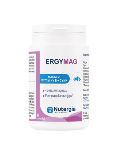 ERGYMAG - MAGNEZ 90 KAPS. - NUTERGIA