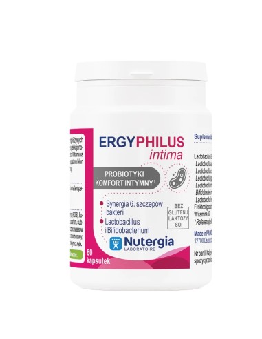 ERGYPHILUS INTIMA - KOMFORT INTYMNY 60 KAPS. - NUTERGIA