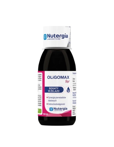 OLiGOMAX FER - ŻELAZO 150 ML - NUTERGIA