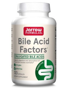 BILE ACID FACTORS (KWASY ŻÓŁCIOWE) 120 KAPS. - JARROW