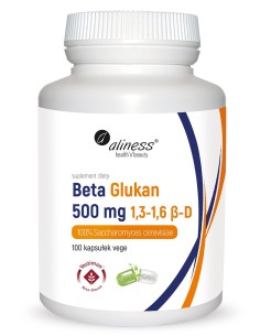 BETA GLUKAN Yestimun® 1,3-1,6 β-D 500 mg x 100 Vege caps.