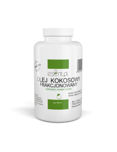 OLEJ KOKOSOWY FRAKCJONOWANY - FRAKCJA PŁYNNA 500 ML ESENT