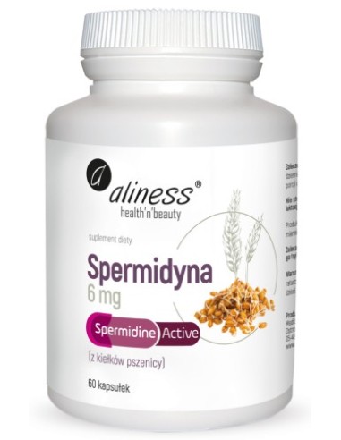 SPERMIDYNA ACTIV 6 MG x 60 VEGE. CAPS. - ALINESS