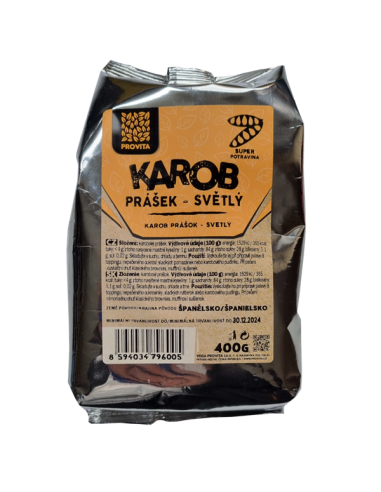 KAROB W PROSZKU JASNY 400g PROVITA