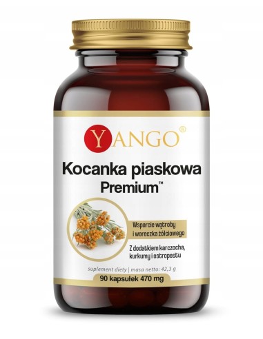 KOCANKA PIASKOWA PREMIUM™ - 90 KAPS. - YANGO