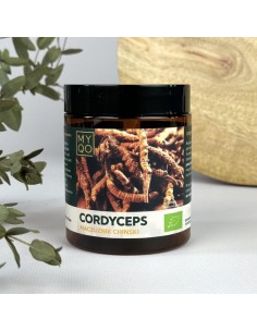 CORDYCEPS BIO, EKSTRAKT W PROSZKU 100G - MYQO