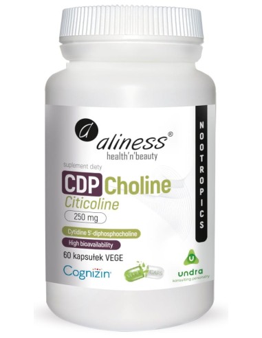 CDP CHOLINE (Citicoline) 250 mg 60kaps. - ALINESS