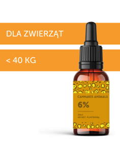 OLEJEK DLA ZWIERZĄT 6% 30ml - DOBRE KONOPIE