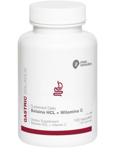 BETAINA HCL + WITAMINA C, 100kaps. - INVEX