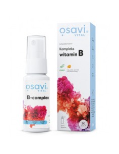 KOMPLEKS WITAMIN B - SPRAY DOUSTNY 25ml POMARAŃCZA - OSAVI