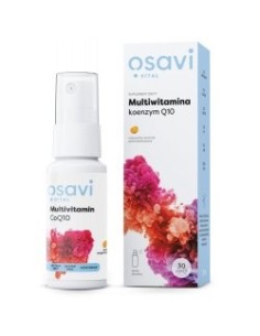 MULTIWITAMINA + Q10, SPRAY DOUSTNY 25ml POMARAŃCZA - OSAVI