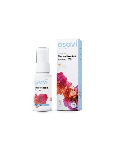 MULTIWITAMINA + Q10, SPRAY DOUSTNY 25ml POMARAŃCZA - OSAVI