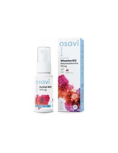 WITAMIANA B12, SPRAY DOUSTNY 25ml WIŚNIA - OSAVI