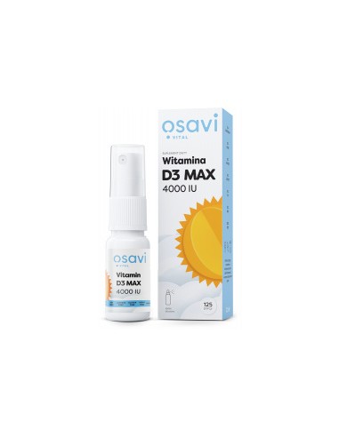 WITAMIANA D3 MAX 4000IU, SPRAY DOUSTNY 12,5ml - OSAVI